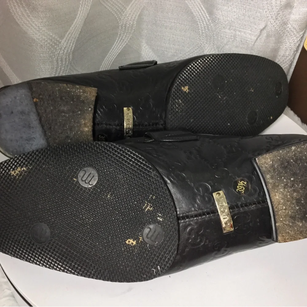 Gucci Black Leather Horsebit Loafers - Men's Dress Slip-Ons